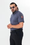 Polo Yaka Taktik Tshirt Antrasit