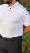 Polo Yaka Taktik Tshirt Beyaz
