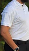 Polo Yaka Taktik Tshirt Beyaz