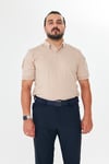 Polo Yaka Taktik Tshirt Çöl