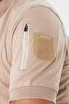 Polo Yaka Taktik Tshirt Çöl