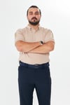 Polo Yaka Taktik Tshirt Çöl