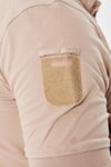 Polo Yaka Taktik Tshirt Çöl
