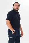 Polo Yaka Taktik Tshirt Lacivert