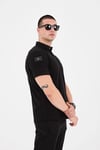 Polo Yaka Taktik Tshirt Siyah
