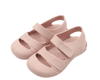 Baboo Toe Jelly Yumuşacık Cırt Cırtlı Kız Erkek Bebek Çocuk Sandalet Pembe