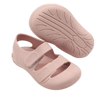 Baboo Toe Jelly Yumuşacık Cırt Cırtlı Kız Erkek Bebek Çocuk Sandalet Pembe