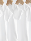 Next 4'lü Bebek Kısa Kollu Bodysuits Beyaz