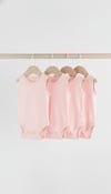 Next 4'lü Bebek Yeleği Bodysuits Pembe