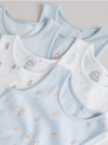 Next 5'li Bebek Yeleği Bodysuits Ayıcık Yıldız Çizgi