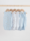 Next 5'li Bebek Yeleği Bodysuits Ayıcık Yıldız Çizgi