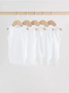 Next 5'li Bebek Yeleği Bodysuits Beyaz