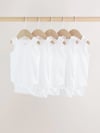 Next 5'li Bebek Yeleği Bodysuits Beyaz