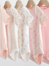 Next 5'li Bebek Yeleği Bodysuits Çiçek Tavşan