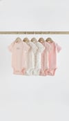 Next 5'li Bebek Yeleği Bodysuits Çiçek Tavşan