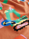 Next Geometrik Desenli T-Shirt Kahverengi