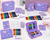 Smiggle Adventure On-The-Go Colouring Studio Boyama Seti Lila - Smiggle - Oyun & Yaşam