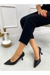 Siyah Cilt (Simple) Kadın Stiletto