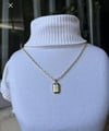 14K Çelik Harf Kolyeler (50+5 cm)