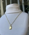 14K Çelik Harf Kolyeler (50+5 cm)