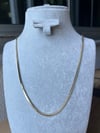 Çelik Yılan Zincir Kolye Gold – Paslanmaz Çelik 60 cm