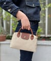 Kadın Mini Hasır Çanta – El ve Omuz Askılı Şık Model (21*17 cm)