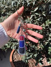 Kristal Taşlı Ruj Charm & Anahtarlık