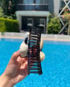 Kurdele Detaylı Peluş Ayıcık Figürlü Mandal Saç Tokası