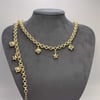 Yıldız & Kalp Detaylı Gold Set (Ayarlanabilir)
