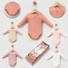 5'li Body 0-6 Ay Pembe