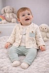 Cepli Ceketli 3'Lü Takım 0-12 Ay -Mint