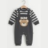 Erkek Bebek Bear Salopet 6-12 Ay
