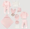 Kız Bebek Müslin Premium 10'lu Set