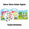 LİNO TEKRAR TEKRAR KULLANILABİLEN İLK STİCKER KİTABIM MY HOUSE