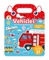 LİNO TEKRAR TEKRAR KULLANILABİLEN İLK STİCKER KİTABIM VEHICLES