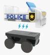 MAGNA-TILES® - Police Patrol Manyetik Bloklar - 20 Parça