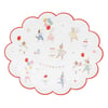 Meri Meri - Animal Friends Tabak- L - 8 Adet