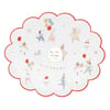Meri Meri - Animal Friends Tabak- L - 8 Adet