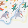 Meri Meri - Animal Parade Large Napkins - Hayvanlar Geçit Töreni Peçeteler (16'lı)