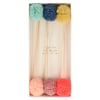 Meri Meri - Multi Pompom Cake Toppers - Çok Ponponlu Pasta Süsü
