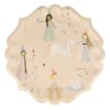 Meri Meri - Princess Plates - Prenses Tabak - L