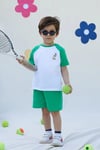 Oversize Tshirt-Şort Takım Tennis