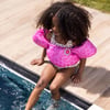Swim Essentials Pink Leopard Puddle Jumper Kolluklu Yüzme Yeleği 2-6 Yaş