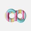 Swim Essentials Striped Rainbow 2li Yüzme Simidi