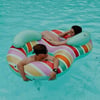Swim Essentials Striped Rainbow 2li Yüzme Simidi