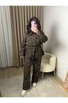 Leopar Denim Ceket