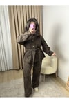 Leopar Denim Ceket
