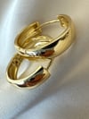 14K Özel Seri Basic Küpe(Kalın)