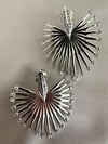 14K Özel Seri Yelpaze Küpe(Silver)