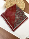 Tarçın Etnik Detay Fular 70x70